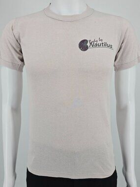 Vintage 1980s Jerzees by Russell Body by Nautilus Gym/Fitness T-Shirt (S)